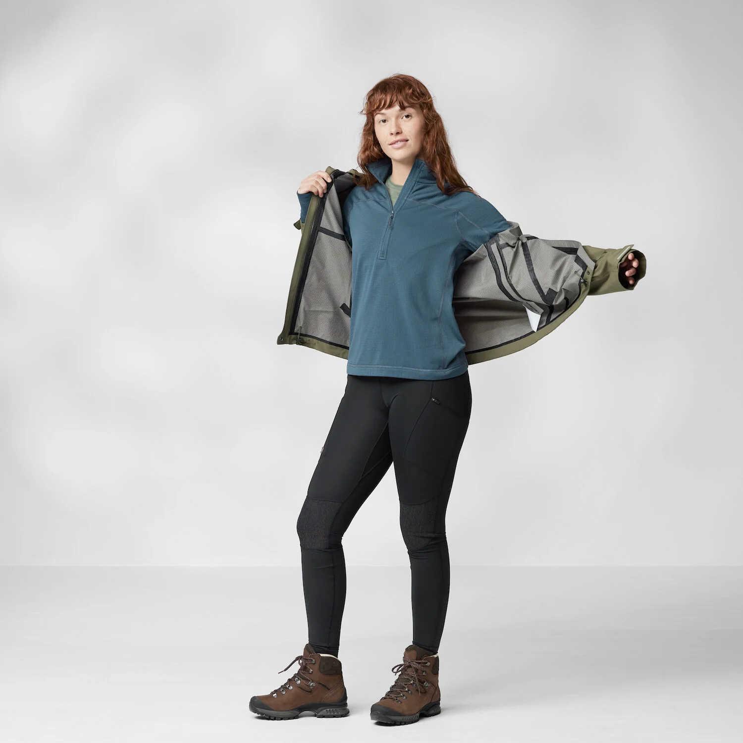Abisko Lite Fleece Half Zip W - Image 5